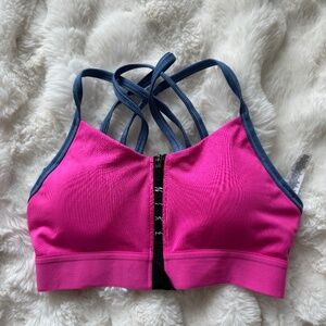 Nike Pink Sports Bra Size Small